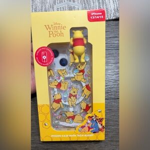 Winnie the Pooh iPhone Case with Figurine